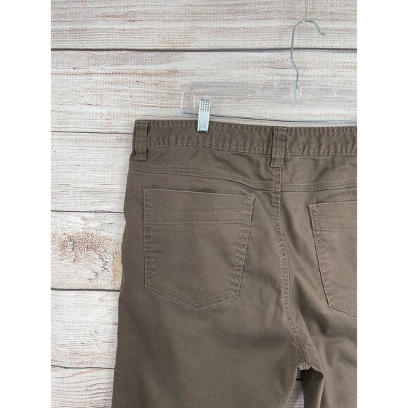 prAna Bridger Straight Slim Fit Jeans‎ Men's Size 38x30 Brown - Picture 6 of 11